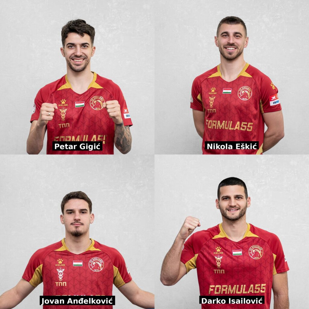 Petar Gigić, Nikola Eškić,
Jovan Anđelković, Darko Isailović