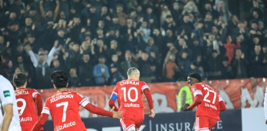 Драган Черан гол "Андижана"