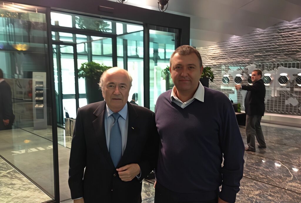 Аминов и Блаттер