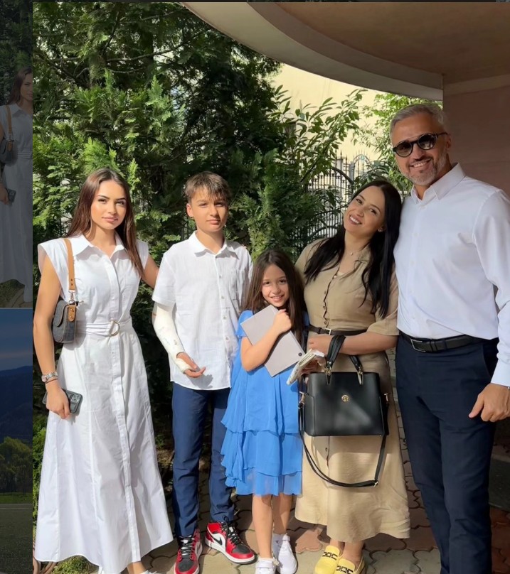 Амиль Шукало с семьей