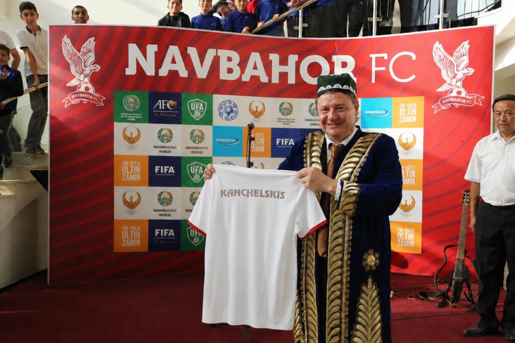 Photo: Andrei Kanchelskis / FC Navbahor. Image generated with the use of AI.