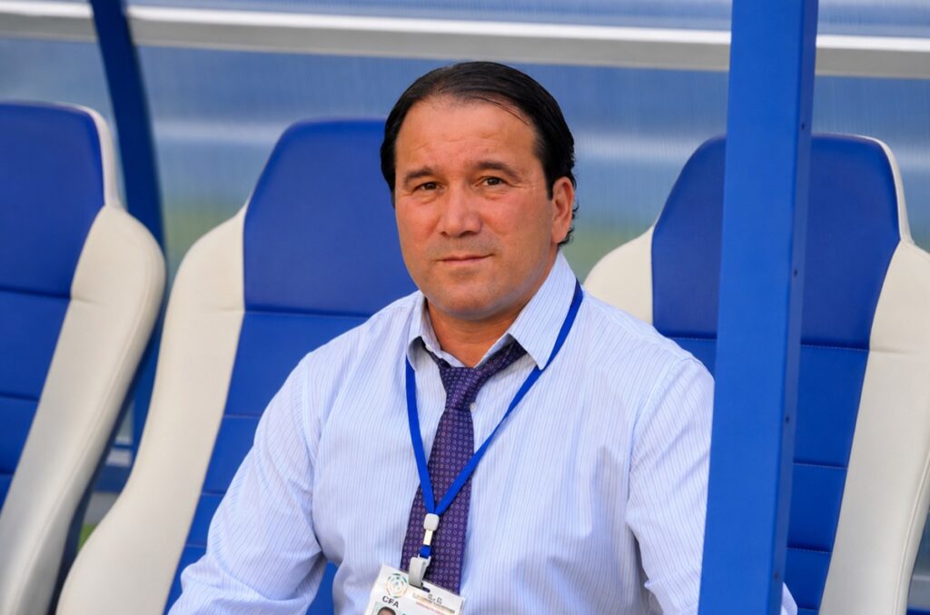 Former Uzbekistan international Azamat Abduraimov, who won the 1994 Asian Games and remains active in football development through the Tashkent Football Association.
