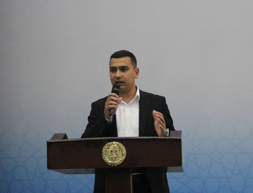 Anvar Nasirov speaks after being appointed acting general director of Dinamo Samarkand ahead of the second half of the 2026 Uzbekistan Super League season.