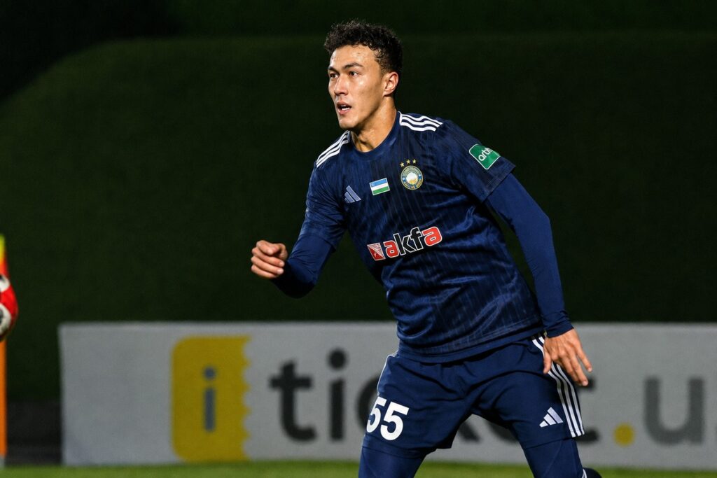 Muhammadrasul Abdumajidov. Photo: Pakhtakor FC