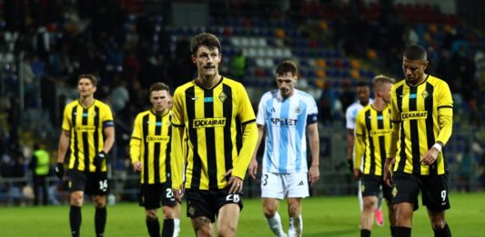 Match action. Photo: FC Kairat