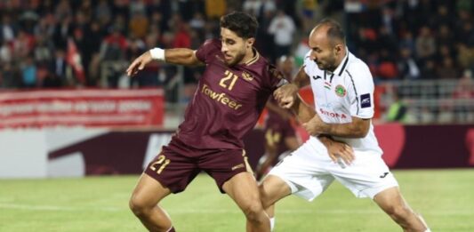 Nejmeh v Istiklol. Photo: Asian Football Confederation (AFC).